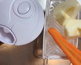 モグモグ期 りんごとにんじん離乳食作り方2写真