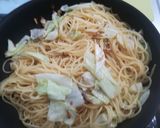 にらソースでキャベツパスタ作り方2写真