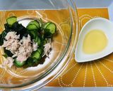 柿酢の酢の物作り方3写真
