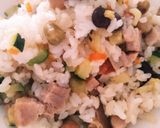 簡単に♪お豆たっぷりのピラフ♪作り方4写真