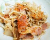 短時間！エノキとベーコンのバター醤油炒め作り方5写真