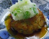 【病院】和風ハンバーグ【給食】作り方10写真