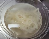 シャキシャキれんこんとツナのおかかサラダ作り方1写真