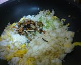 ひじきの煮物チャーハン！リメイク♪作り方5写真
