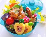 ハートの卵焼き お弁当に♡ バレンタイン作り方14写真