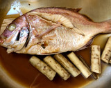 鯛と牛蒡の煮付け作り方4写真