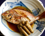 鯛と牛蒡の煮付け作り方5写真