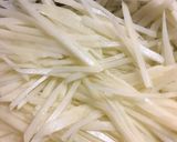 じゃがいものシャキシャキ炒め作り方1写真