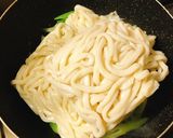 切るのはネギだけ簡単焼きうどん！作り方3写真