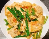豆腐とニンニクの芽の照り焼き風作り方6写真