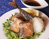 さっぱり☆さんまの竜田揚げ おろしポン酢作り方4写真