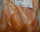 下味保存袋にメモ作り方1写真