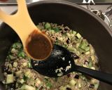 ナスとキュウリの肉味噌 そうめん作り方7写真