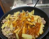 じゃがいもとひき肉ミートソース添え作り方3写真