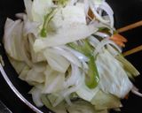 カレー風味あんかけ焼きそば作り方4写真