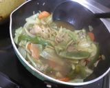 カレー風味あんかけ焼きそば作り方6写真