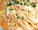 シェフ直伝！ミートソースのスープパスタ作り方14写真