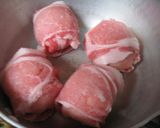 クルッと簡単☆肉巻き卵☆お弁当ｅｇｇ～*作り方4写真