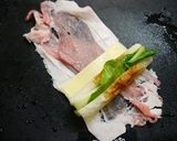 簡単！ちくわチーズ肉巻き☆マスタード醤油作り方2写真