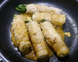 簡単！ちくわチーズ肉巻き☆マスタード醤油作り方6写真