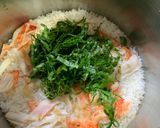 カニカマ大葉海苔ご飯(QC使用)作り方3写真