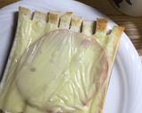 パン耳クッキング・ハムとチーズのトースト作り方5写真