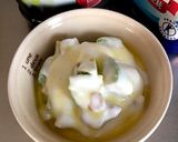 朝ご飯に 甘くないアボカドヨーグルト作り方3写真