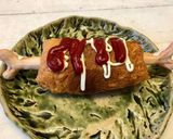 映えてヘルシー！マンガ肉チーズハットグ作り方5写真