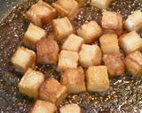 切り餅のバター醤油照り焼き作り方3写真
