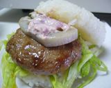 ライスバーガー【照りつくね×梅マヨ】作り方5写真