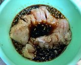 揚げないからヘルシー！マンガ肉唐揚げ作り方3写真
