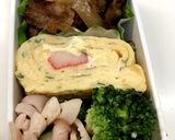 お弁当に♪カニマヨ卵焼き作り方5写真