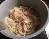 玉ねぎとベーコンのスープ作り方2写真