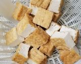 甘辛たれで♪厚揚げ甘辛ごま照焼き作り方1写真