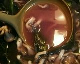 金時草の味噌汁作り方6写真