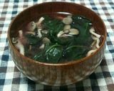 金時草の味噌汁作り方7写真