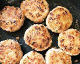 野菜たっぷりハンバーグ❷ソース味作り方4写真