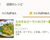 えのき＆ピーマンのバター醤油炒め♬作り方6写真