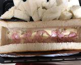 食パン一本グラタンパン　クリスマス作り方3写真