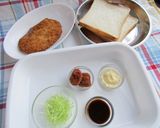 梅肉入りカツサンド♪めっけ作り方1写真