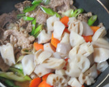 麻辣香鍋：シビ辛な牛肉と筍と蓮根の炒め物作り方8写真