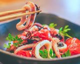 61℃ いかとトマトの白ワイン蒸し作り方26写真