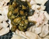 越前はまな味噌の●豚こまぎれ肉のみそ炒め作り方2写真