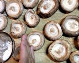 海老と椎茸の揚げ物作り方2写真