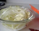 レンジで簡単！キャベツのマヨゴマあえ作り方1写真