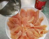 鶏むね肉の酒蒸し作り方2写真