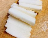 長芋とベーコンの白だし炒め作り方1写真