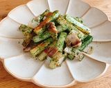 長芋とベーコンの白だし炒め作り方5写真