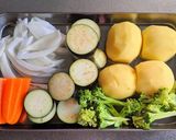 手羽中とゴロゴロ野菜のトマト煮込み作り方2写真