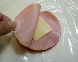 レンジで簡単！チーズハムミルフィーユカツ作り方2写真